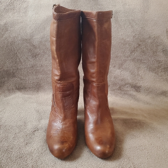 FRYE Brown Leather Boots - Picture 3 of 13